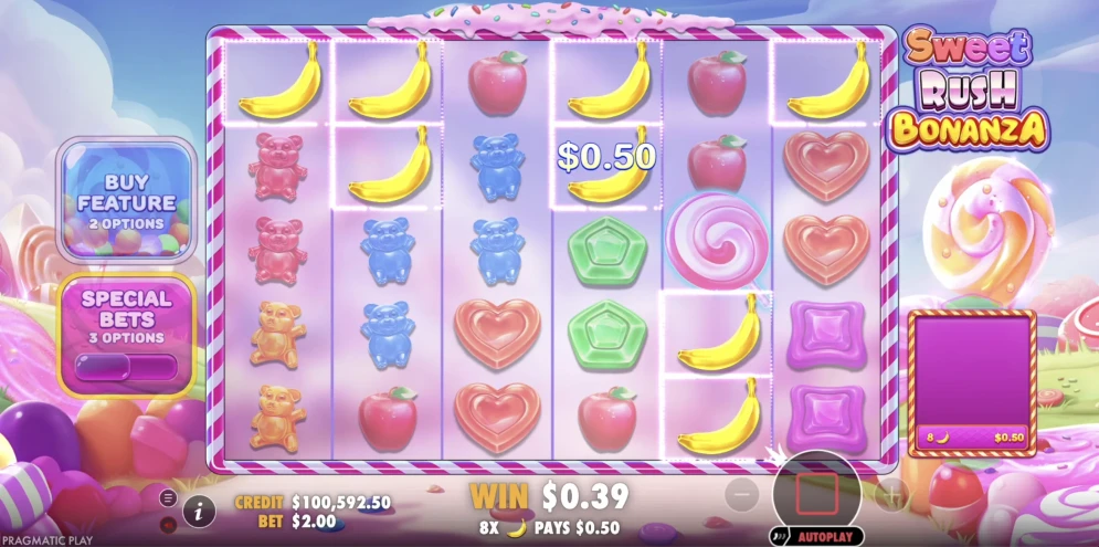 Sweet Rush Bonanza demo
